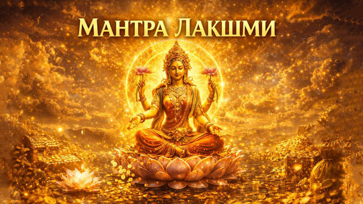 💰 МАНТРА ЛАКШМИ ДЛЯ ВЗРЫВА ДЕНЕЖНОГО ПОТОКА! Om Shreem Mahalakshmyai Namaha