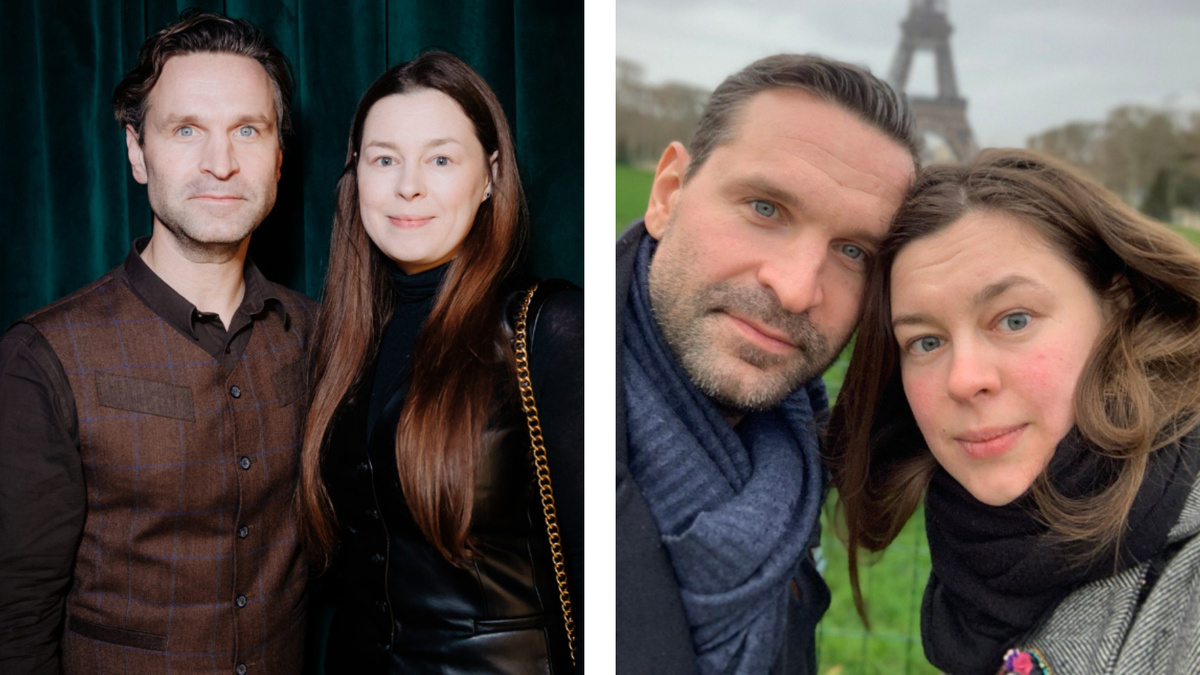 Виктор с женой