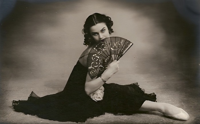 Ольга Заботкина на репетиции