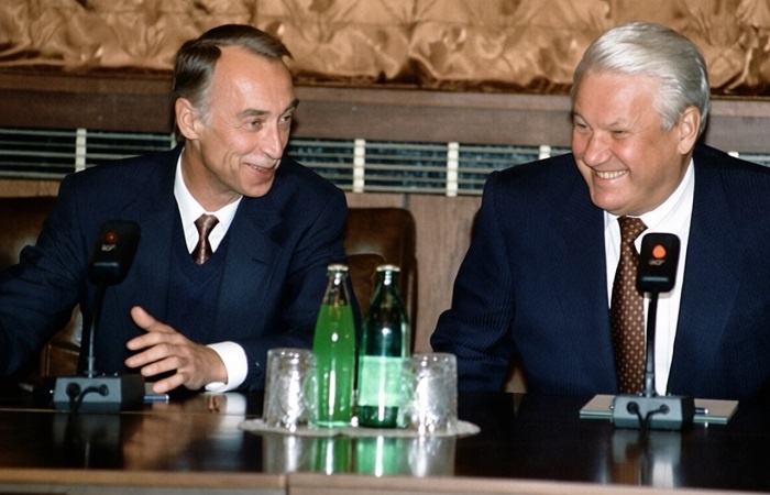 Александр Иванов, Борис Ельцин