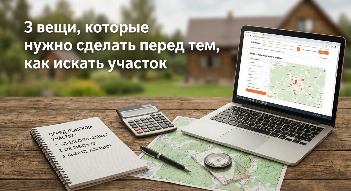 Выбор земли — это не «понравился вид и купил».