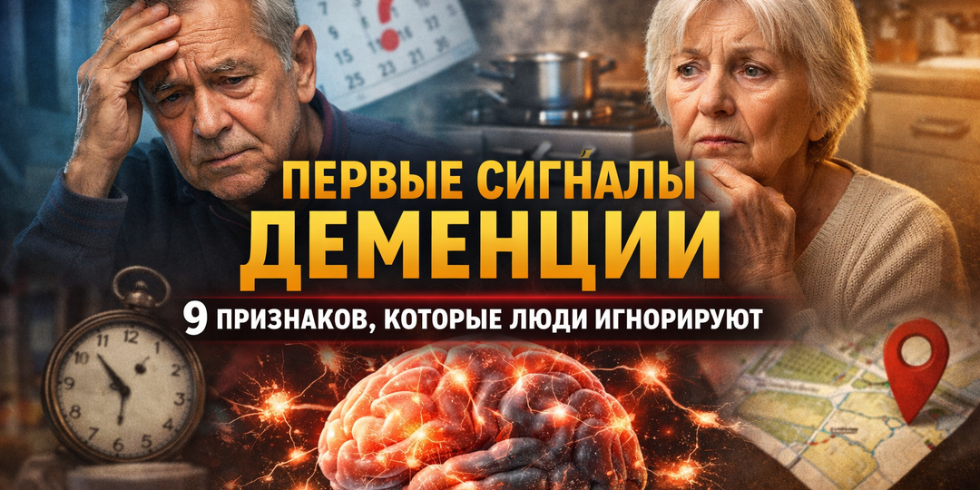 Первые сигналы деменции, 9 ранних признаков деменции, которые люди игнорируют.