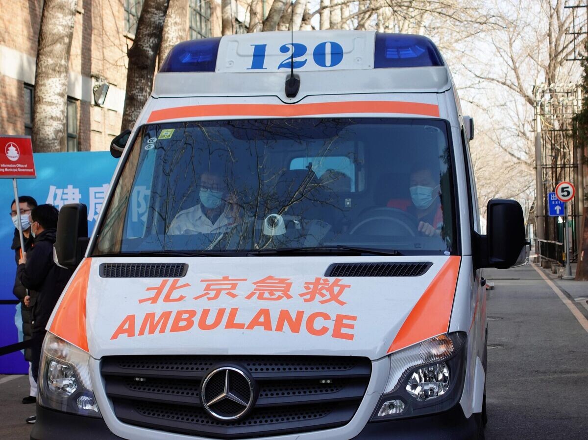    Автомобиль скорой помощи в Пекине | © РИА Новости / Анна Раткогло