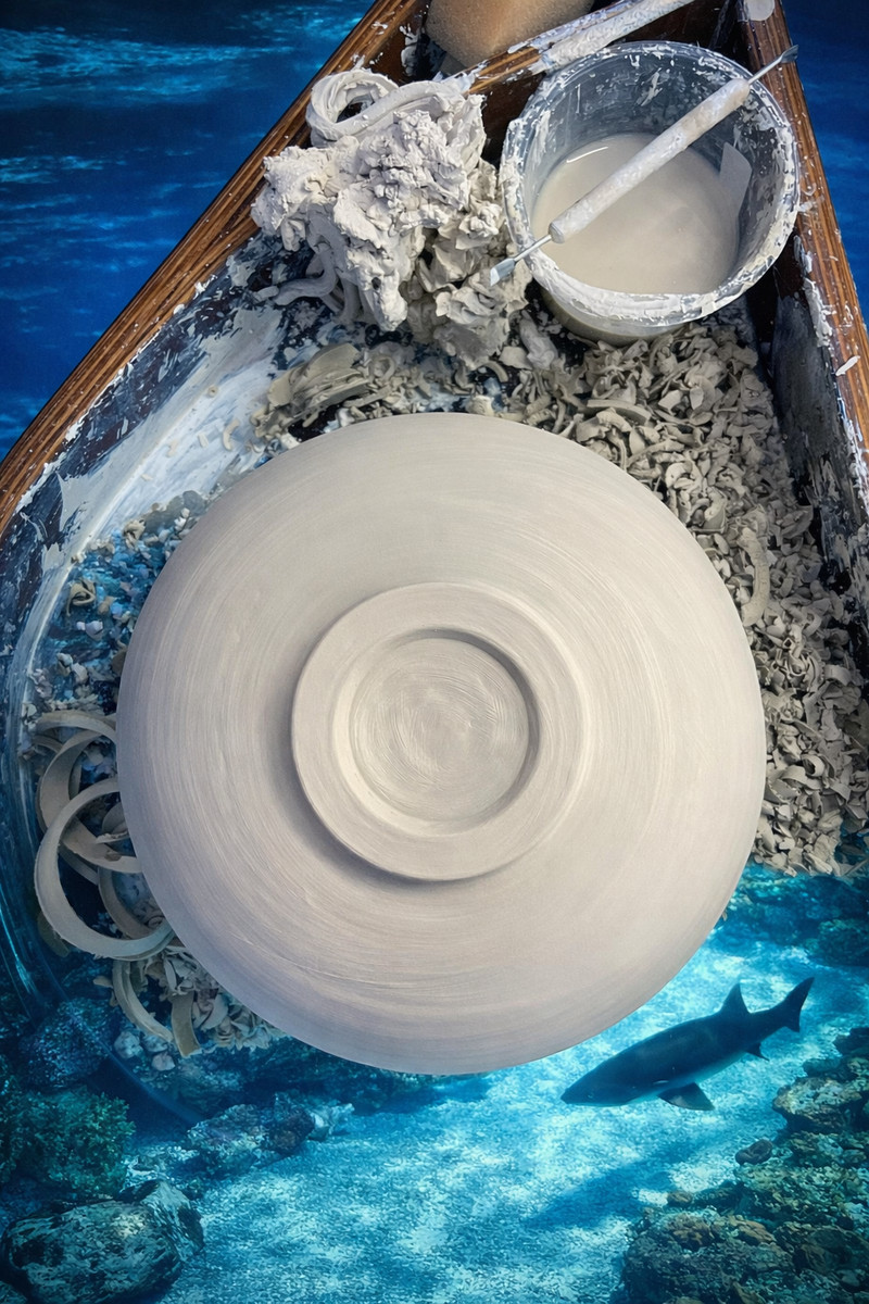 Работа на гончарном круге сродни погружению в океан