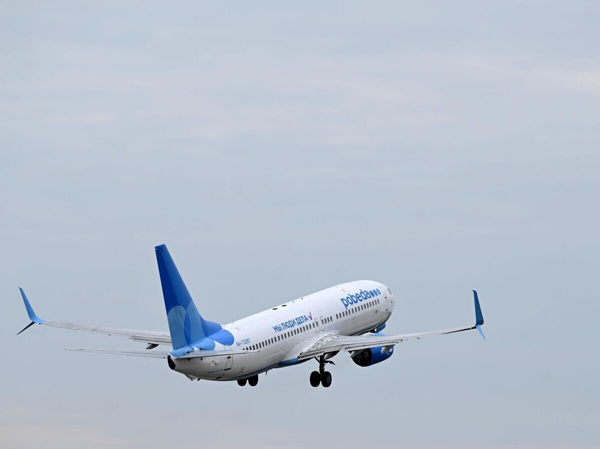    Самолет авиакомпании "Победа" | © РИА Новости / Григорий Сысоев