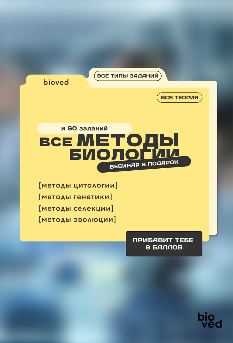 Методичка биовед Все методы на ЕГЭ