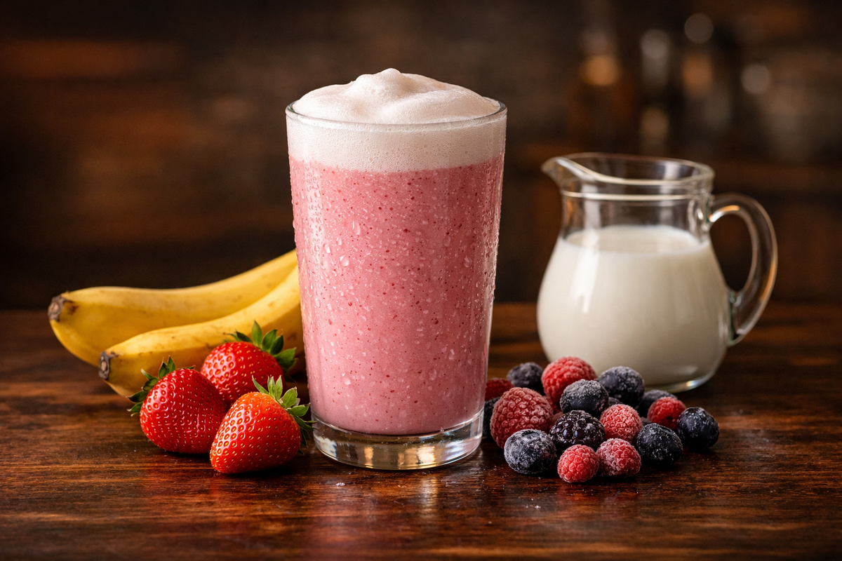 Коктейль погружным блендером