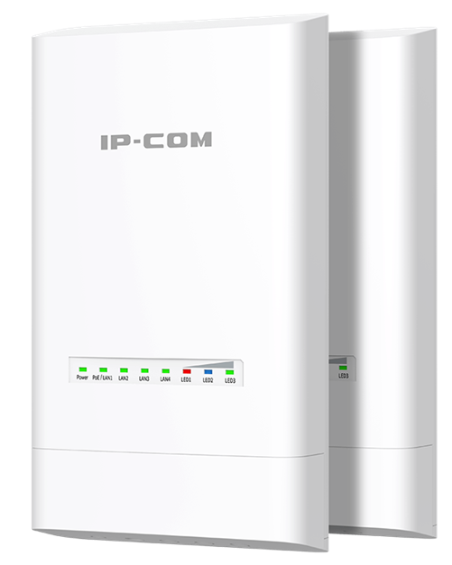 IP-COM CPES - наружное CPE 5 ГГц разработан для PtP и P2MP решений для передачи данных видеонаблюдения и беспроводного широкополосного доступа. Скорость беспроводной связи может достигать 867 Мбит/с. Он оснащен направленной антенной с двойной поляризацией 12 дБи.