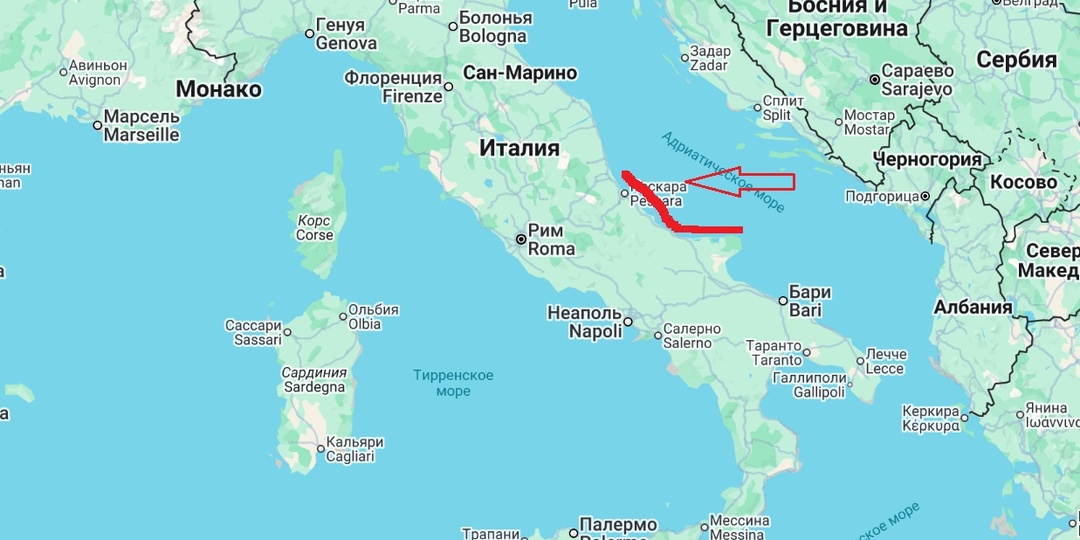 Почему итальянцы не строят отели на этом побережье