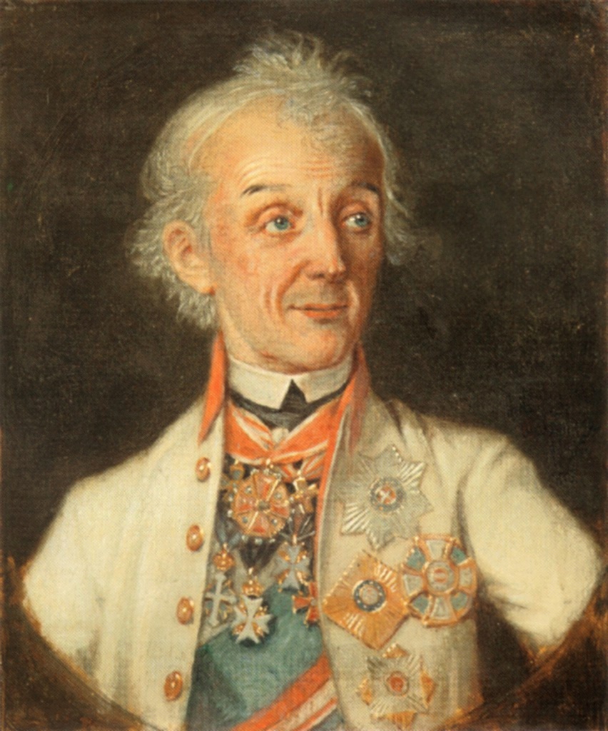 Александр Васильевич Суворов. Портрет Н.А. Шабунина. © дворцы-сады-парки.рф