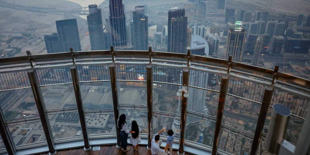 Смотровые площадки на башне Burj Khalifa и The View at The Palm