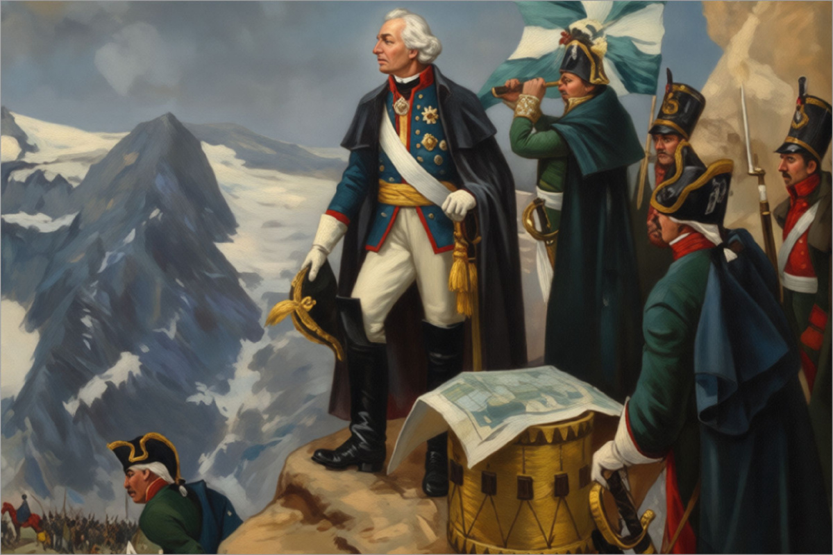 1799 год - швейцарский поход Александра Суворова