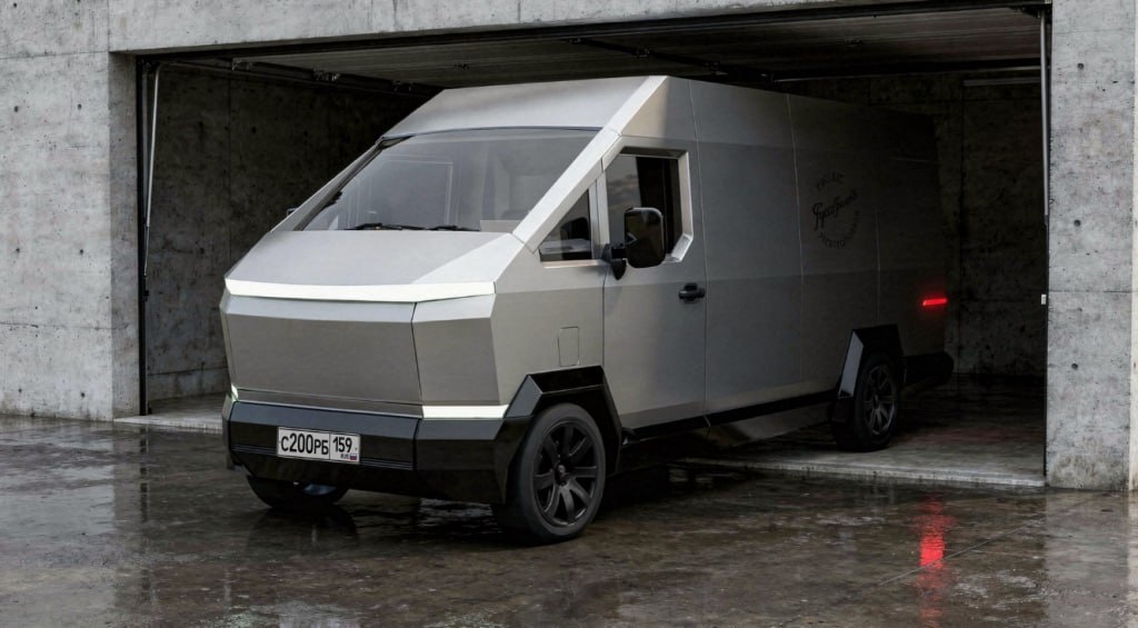 Электрический фургон