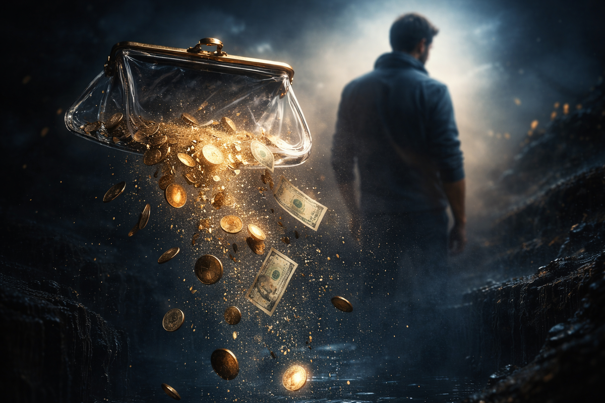 Деньги утекают...