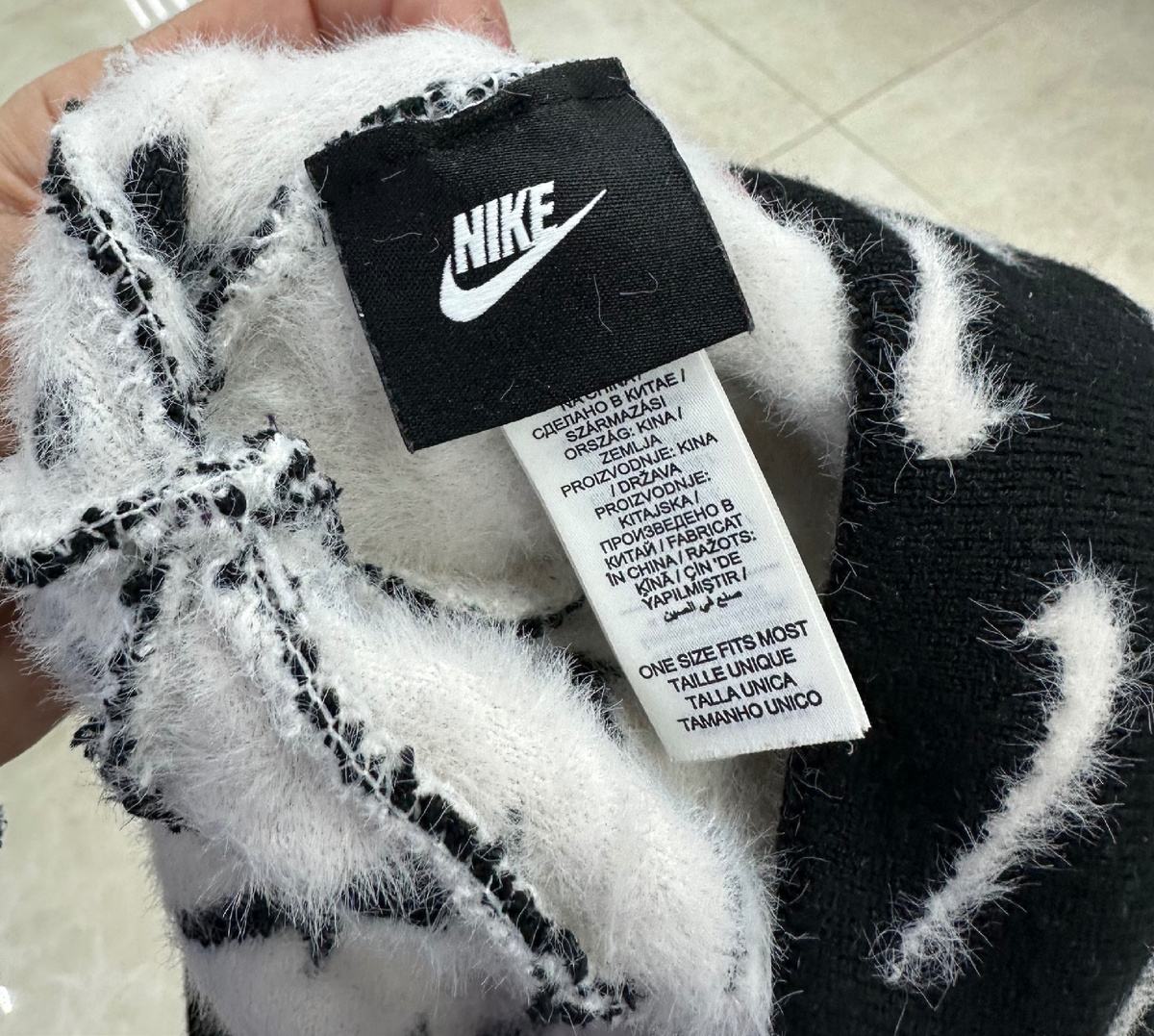 Скрин автора .Шапка Nike .