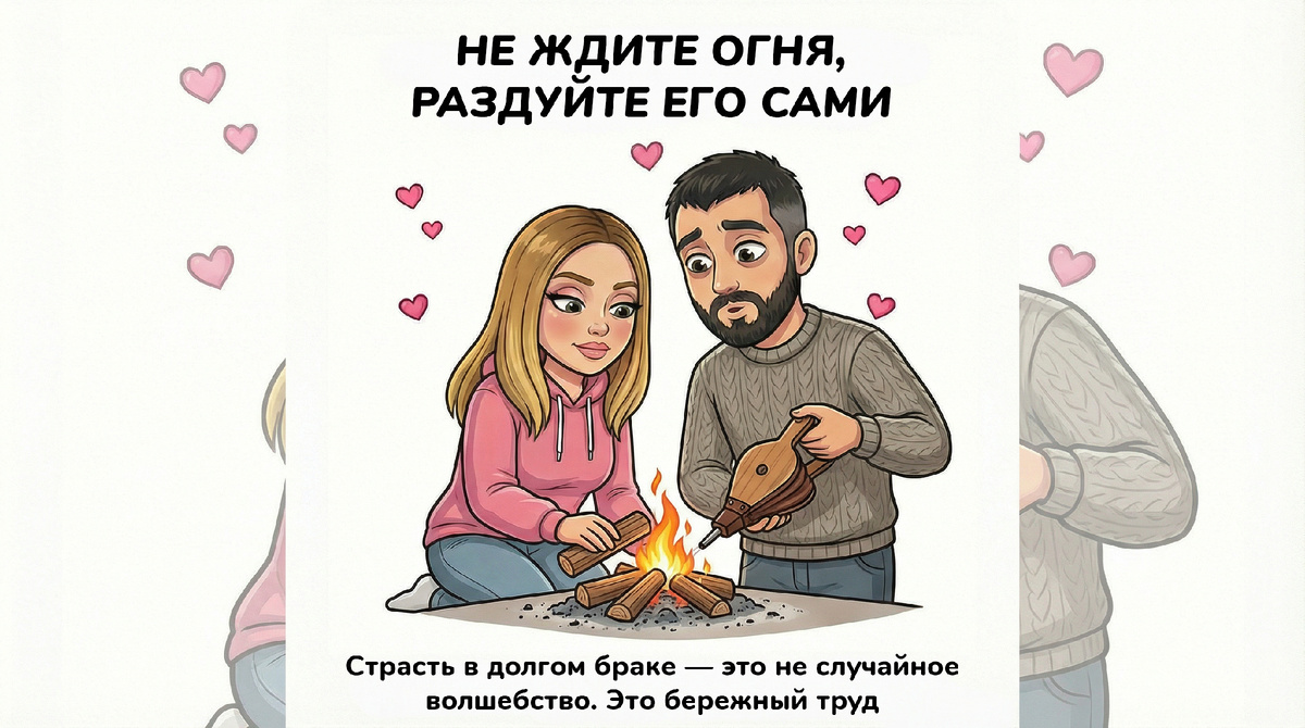 И тот самый огонь, который когда-то полыхал, теперь едва тлеет, замерзая под тонким слоем пепла повседневности