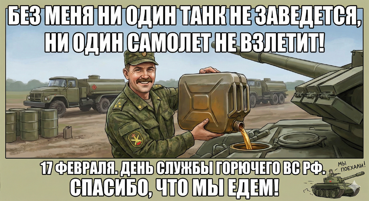 Профессиональный праздник военнослужащих и гражданского персонала, отвечающих за обеспечение войск топливом