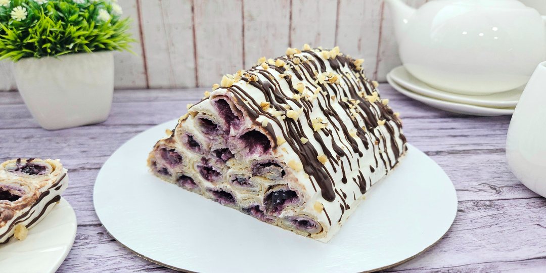 МОНАСТЫРСКАЯ ИЗБА блинный ПП торт на Масленицу