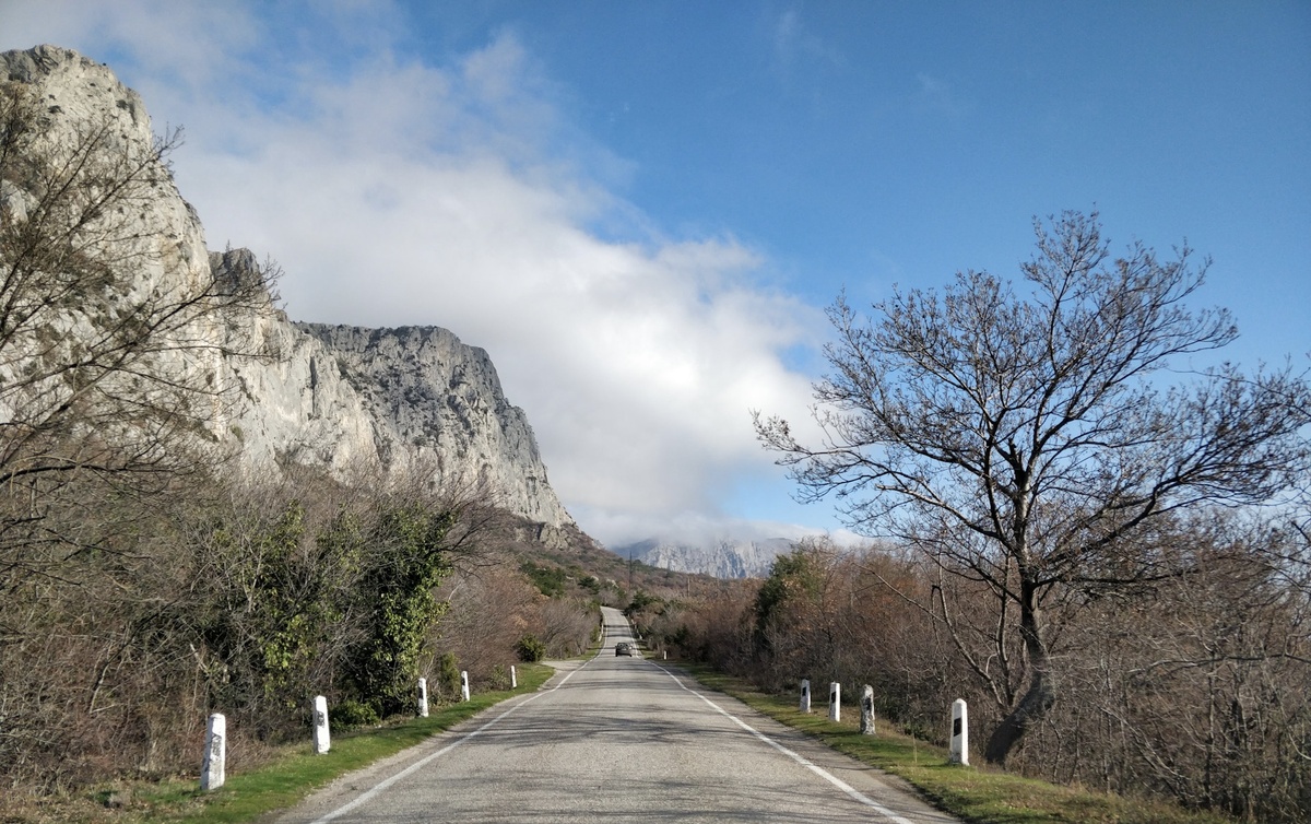 Дорога в Крыму, которую не видно с трассы