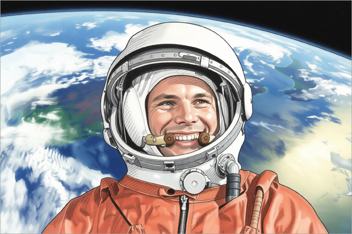 1961 год -  полёт Гагарина