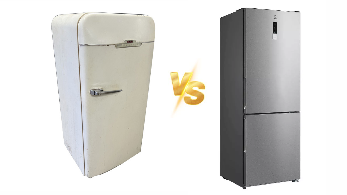 Легендарный холодильник марки ЗИЛ против современного го**на))