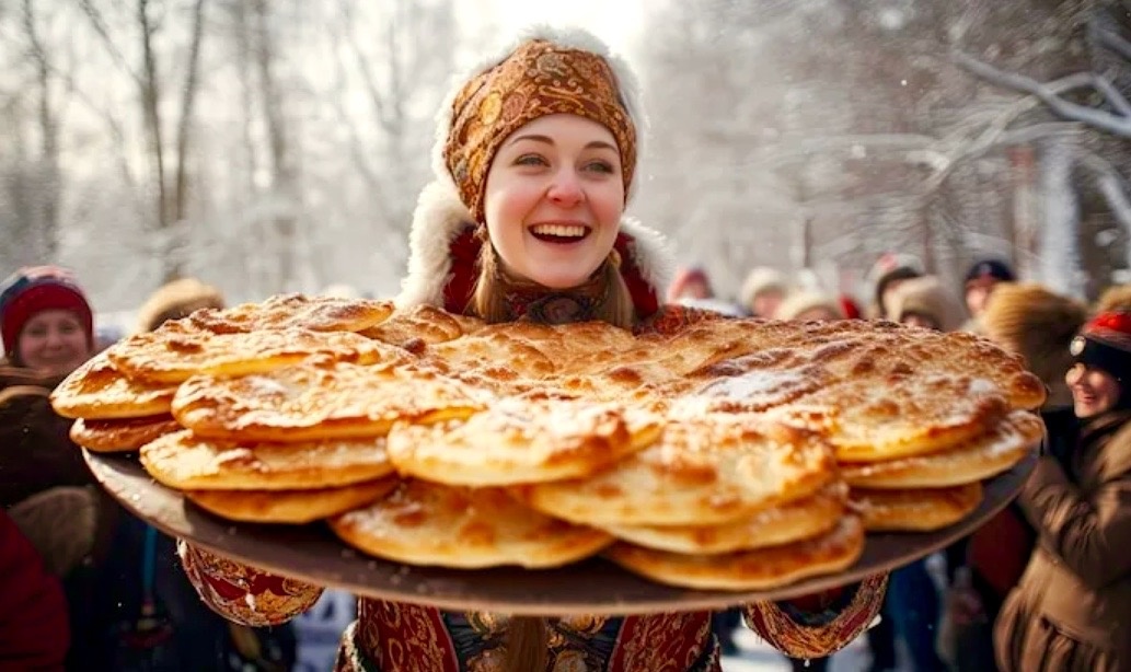 Блины на масленицу. Рецепты.