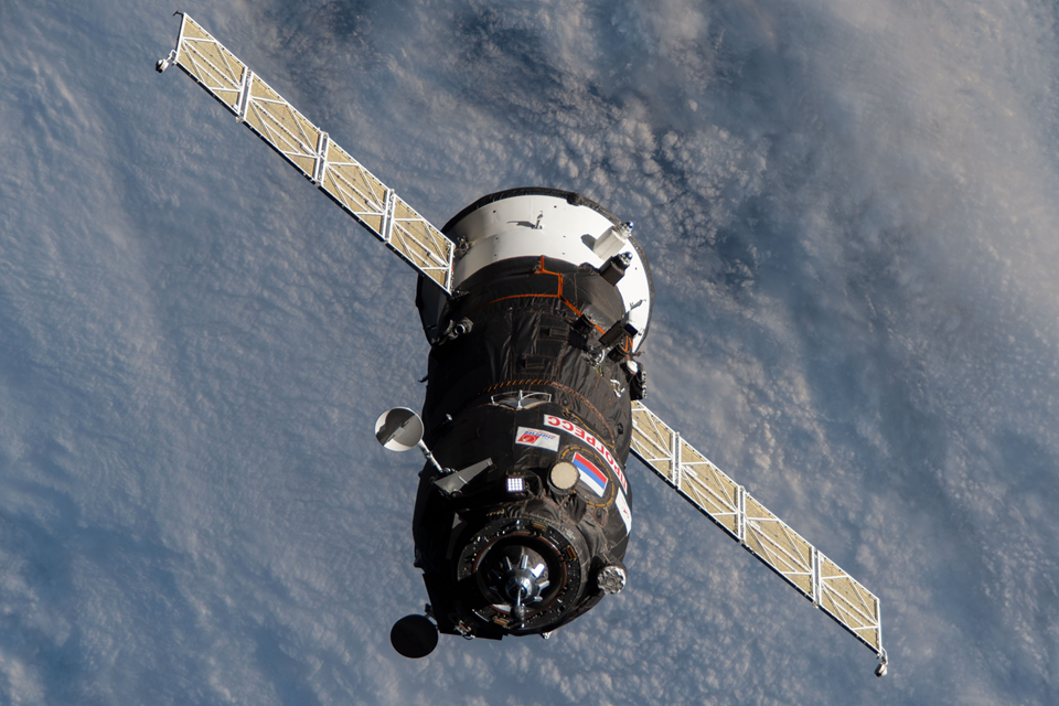 Грузовой корабль «Прогресс МС» в автономном полете. Фото: Роскосмос