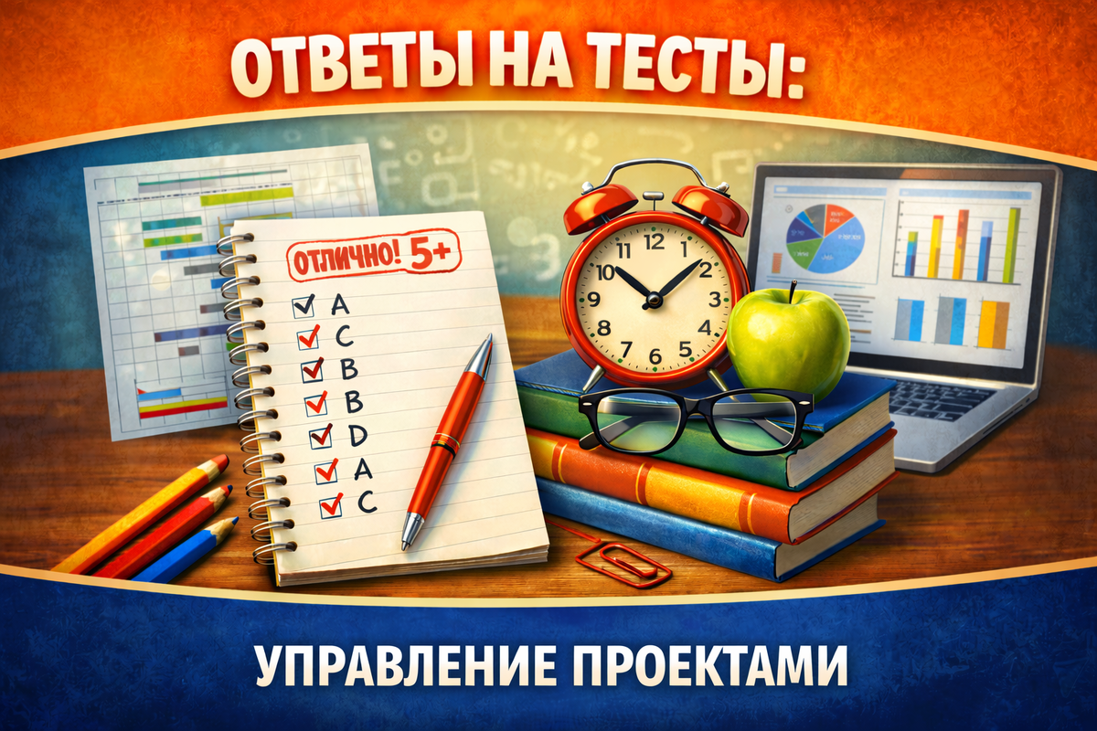 Управление проектами: вопросы и правильные ответы для тестов и экзаменов - Синергия