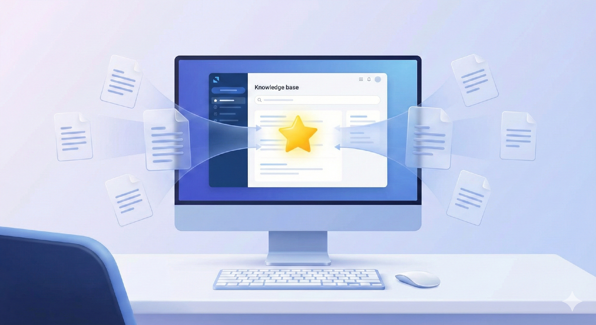 Зачем нужна функция избранное в корпоративной базе знаний