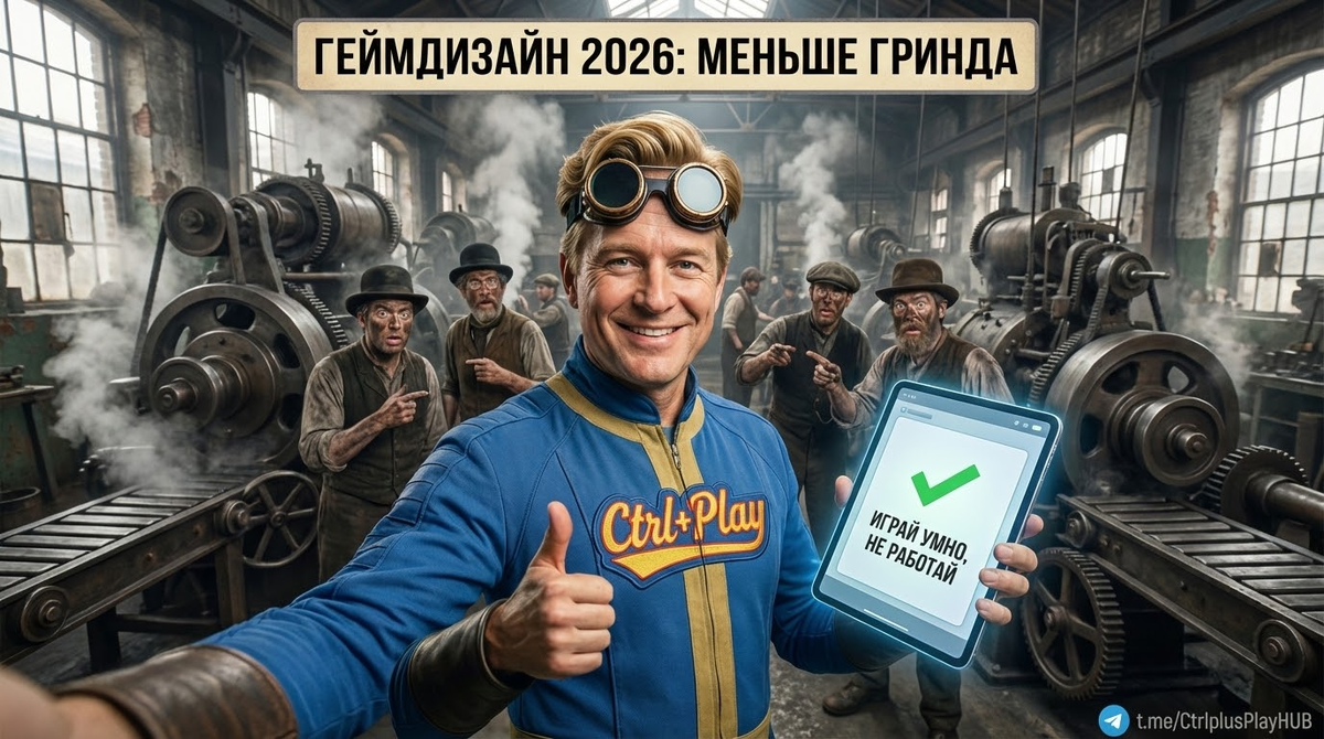 Тренды геймдизайна 2026: меньше гринда, больше удобства для игроков

.