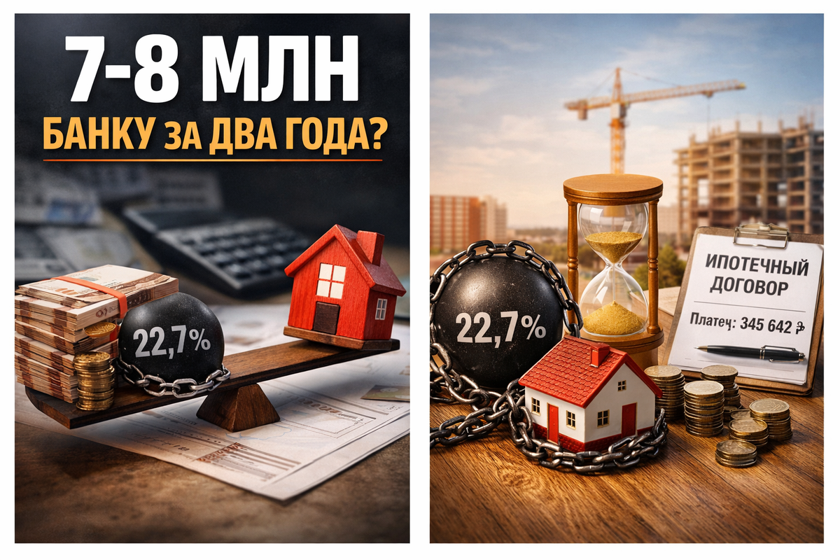 Ипотека — это сценарий. На цифрах показываю, что происходит в первые годы.