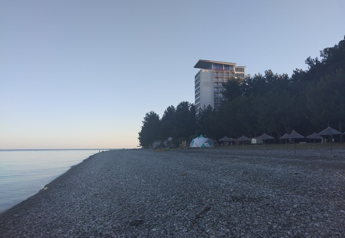 Территория опк "Пицунда", старое фото