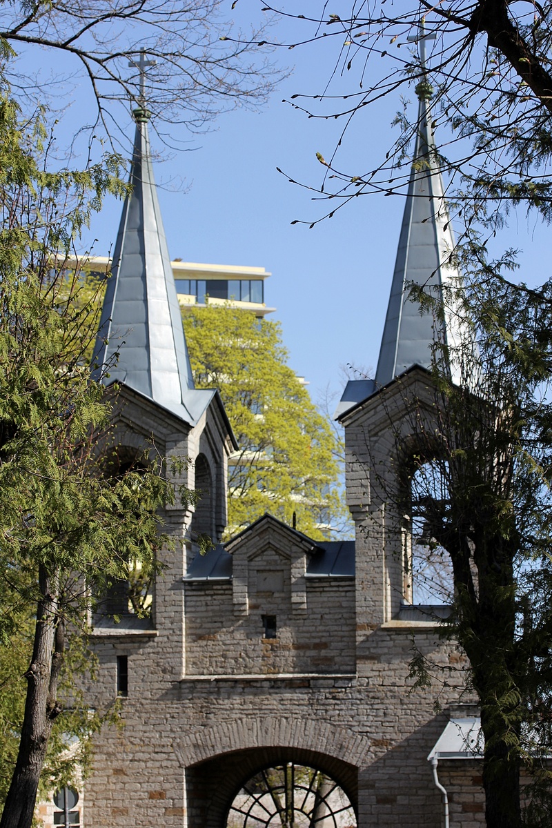 Надвратная часовня на кладбище Вана-Каарли