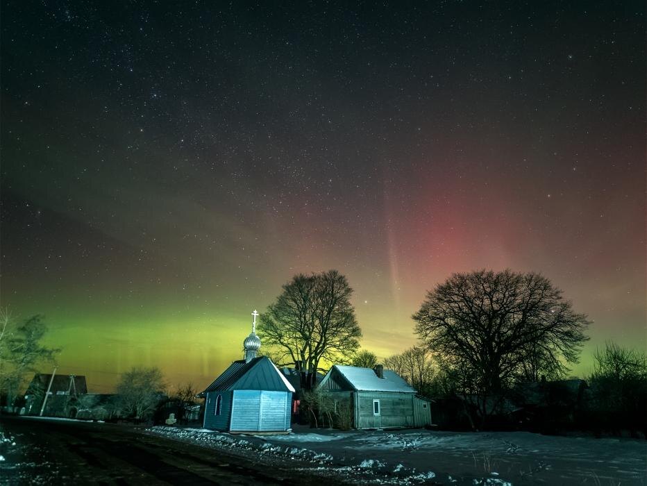 Северное сияние
Фото: Пётр Митрофанов