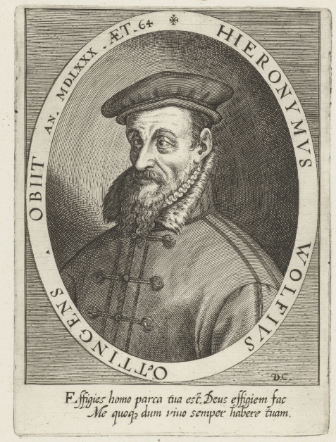  Иероним Вольф (изображения взято из открытых исчтоников).