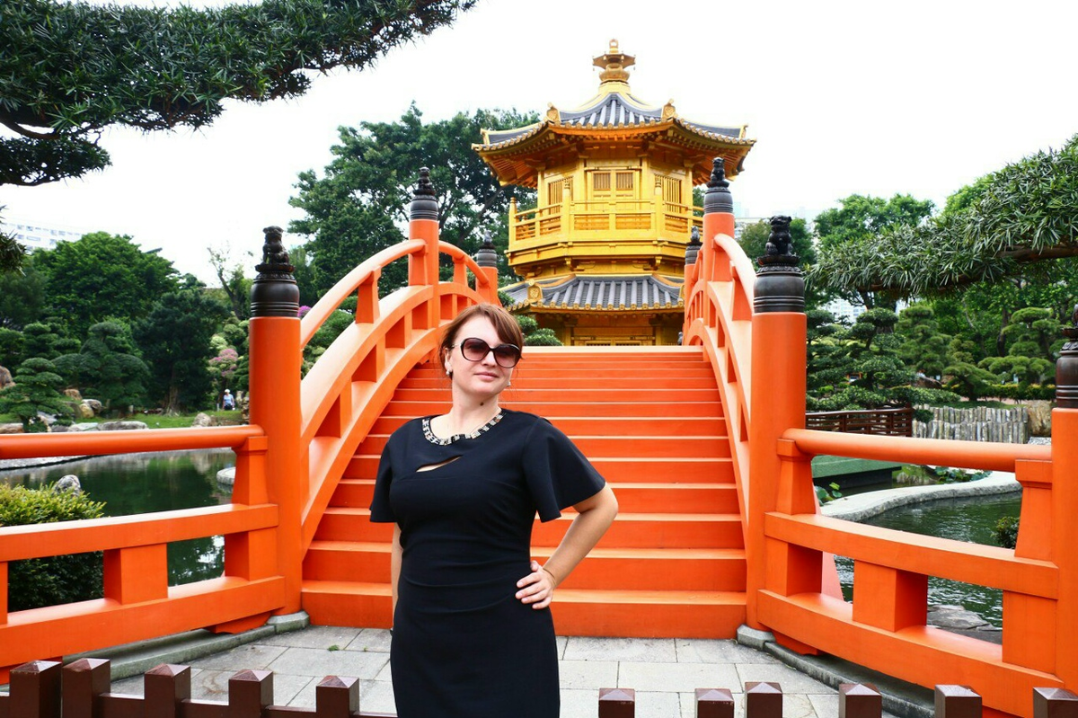 Фото автора. Гонконг, сад Nan Lian