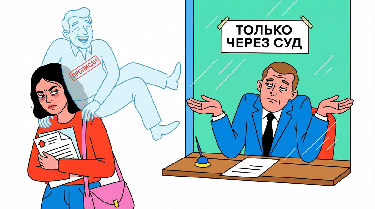 «Это же формальность, просто бумажка» — так он сказал, когда попросил прописку. Теперь эта «бумажка» стоит мне нервы, деньги и квартиру. Выписать его — целая трагедия