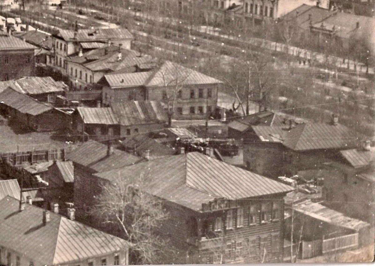 Дом купца Коковашина с каменным сараем. Фото 1914 г. Фото из открытых источников интернет