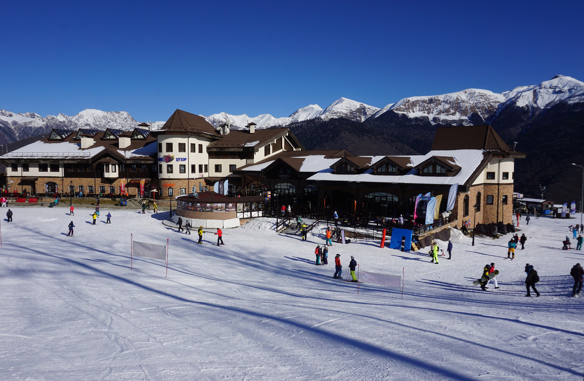 Роза Хутор 1100 м