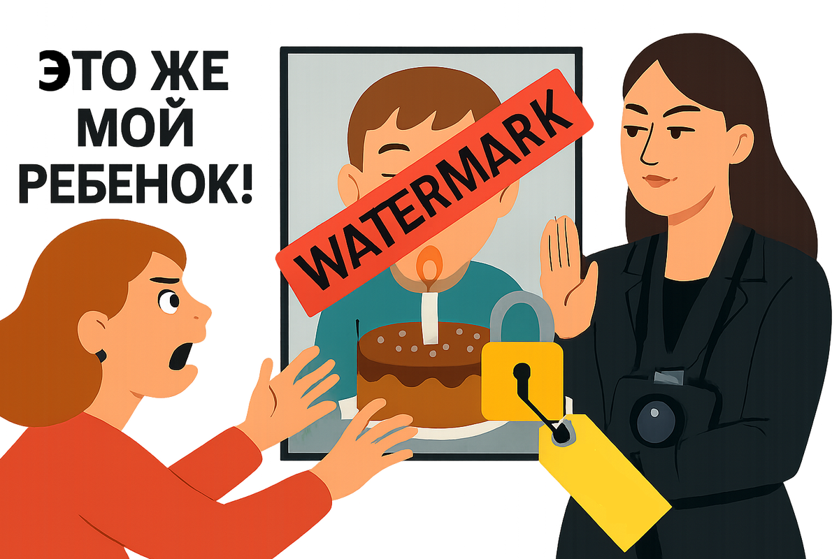 «Фото вашего ребёнка — это мои фото», — сказала фотограф. Я подавилась кофе. Но юрист подтвердил: авторское право — у автора. Даже если на фото — ваш ребёнок