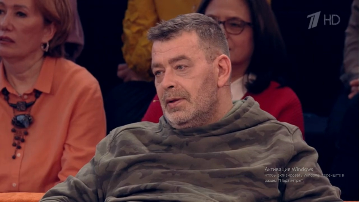 Кадр передачи. Фото автора. 