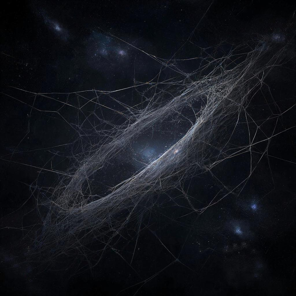 Тёмная материя - невидимый скелет Вселенной