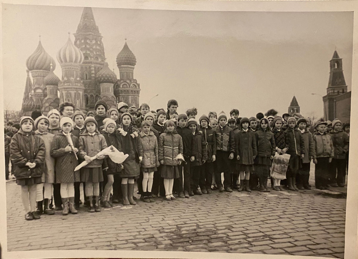 День, когда принимали в пионеры.