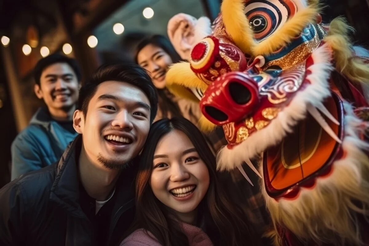    Новый год, который в Китае называют Праздником весны.