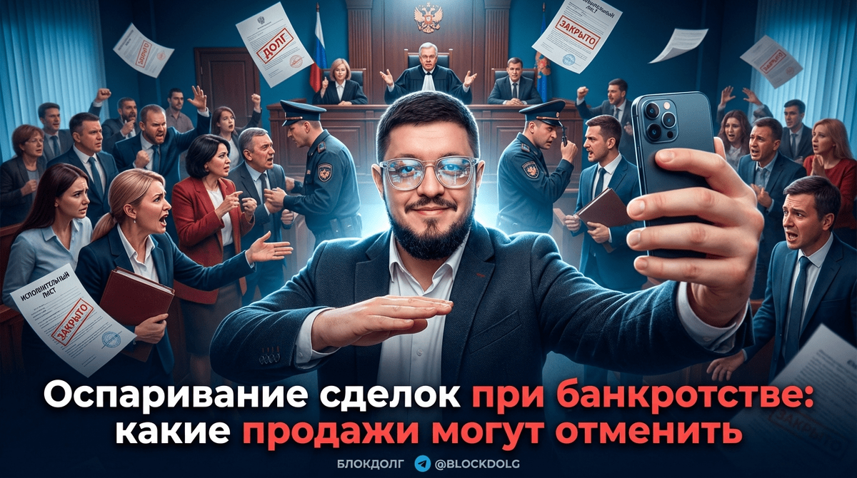    Финансовый управляющий может оспорить сделки должника, совершенные за три года до банкротства Максим