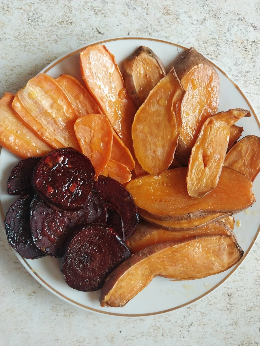 Готовые мягкие овощи без сухой корочки. Ох, и вкуснятина! 