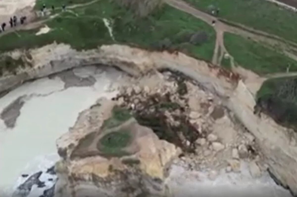    На юге Италии из-за непогоды обрушилась «Арка влюбленных»