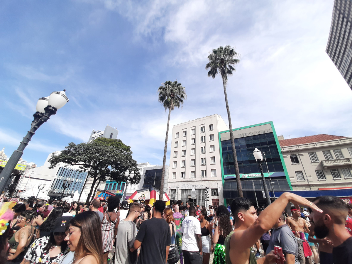 Кампинас во время карнавала.