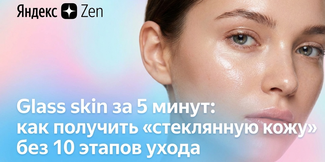 Glass skin за 5 минут: как получить «стеклянную кожу» без 10 этапов ухода