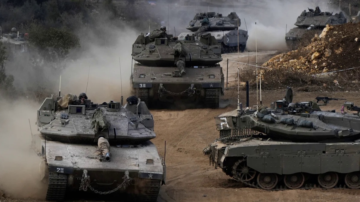 Израильские танки в Южном Ливане, 2024 год. Пример ограниченной войны, точнее военной операции.